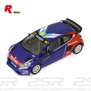 Scaleauto Peugeot 208 T16 No.21 WRX Barcelona 2016 Hansen R-Series