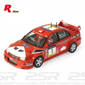 Scaleauto Mitsubishi Lancer Evo VI No.1 Rally Catalunya 1999 Tommy Makinen R-Series