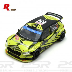 Scaleauto Skoda Fabia RS Rally2 No.37 Rally Monte-Carlo 2023 R-Series