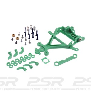 Scaleauto Motor Mount RT4 GT/LMP AW for Ball Bearings Green