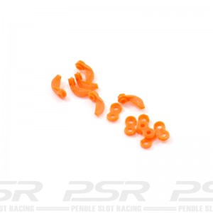 Scaleauto RT4 Chassis Clips & Suspension Arms