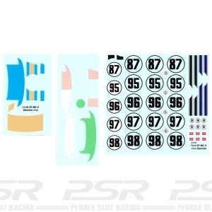 Starfighter Decals 1/24 Ford GT40 MKII Daytona 1966