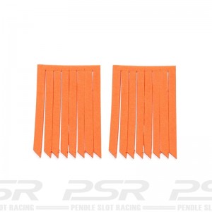 Sloting Plus Foam Wheel Insert Strips - Orange