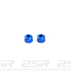 MR Slotcar Evolution Body Post Tubes 4mm Blue