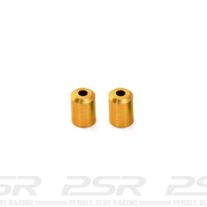MR Slotcar Evolution Body Post Tubes 8.5mm Gold