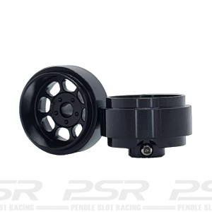 Staffs Aluminium Wheels Classic Deep Dish Black 15.8x8.5mm