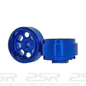 Staffs Aluminium Wheels Classic Deep Dish Blue 15.8x8.5mm