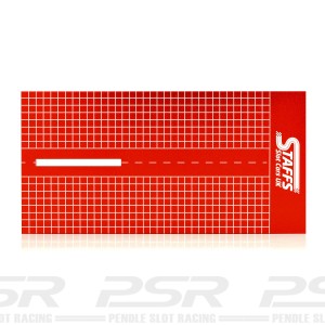 Staffs Alloy Setup Plate 200x100mm Red
