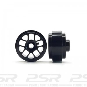 Staffs Aluminium Wheels Hyper Black 15.8x8.5mm