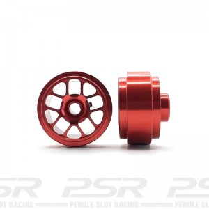 Staffs Aluminium Wheels Hyper Red 16.9x8.5mm