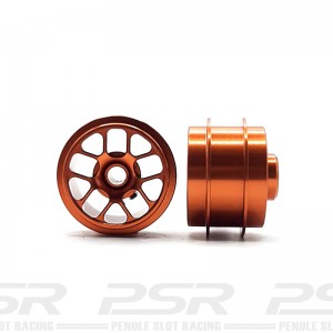 Staffs Aluminium Air Wheels Hyper Deep Dish Orange 16.9x10mm