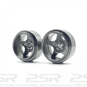 Staffs Aluminium Wheels 5-Spoke Deep Dish Grey 15.8x8.5mm