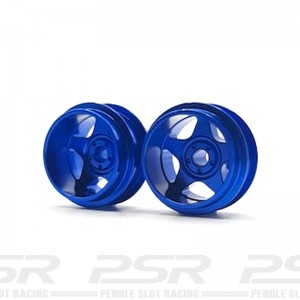 Staffs Aluminium Air Wheels 5-Spoke Deep Dish Blue 15.8x10mm