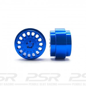 Staffs Aluminium Wheels OZ Style Blue 15.8x8.5mm
