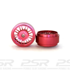 Staffs Aluminium Wheels BBS Red 16.9x10mm