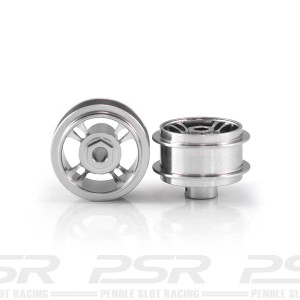 Staffs Aluminium Air Wheels 4-Spoke Silver 15.8x8.5mm