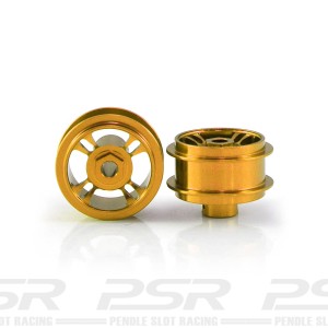 Staffs Aluminium Air Wheels 4-Spoke Gold 15.8x8.5mm
