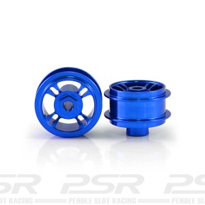 Staffs Aluminium Air Wheels 4-Spoke Blue 15.8x8.5mm