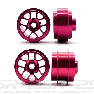 Staffs Aluminium Wheels Hyper Pink Front & Rear 15.8mm
