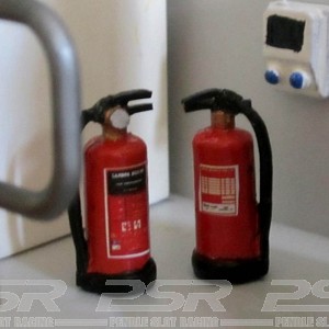 Slot Track Scenics 5 Fire Extinguishers