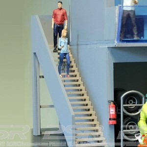 Slot Track Scenics Single Stairs