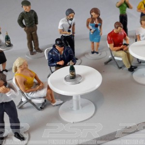 Slot Track Scenics Diorama Pack 2 Hospitality Area