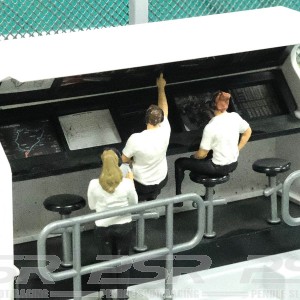 Slot Track Scenics Timing Stand Crew - Pack B