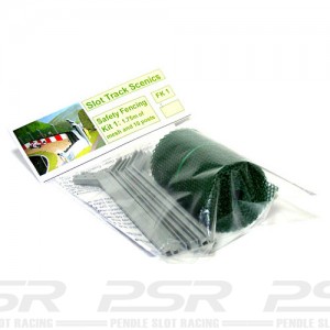 Slot Track Scenics 10 Angled Stanchions & Fence STS-FK1