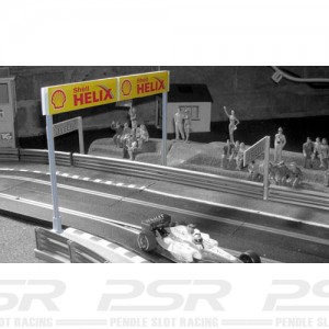 Slot Track Scenics Long boards on Stanchions STS-GK1