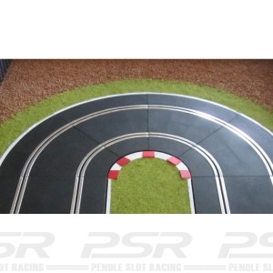 Slot Track Scenics Kerbs for Radius 1 Curves