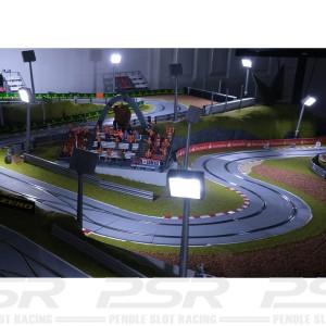 Slot Track Scenics Track Light Unit x3