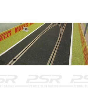 Slot Track Scenics White Lines for Straights 350mm x4