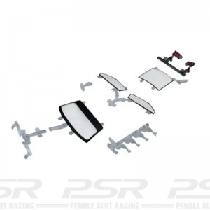 Racer Sideways Ford Mustang GT3 Transparent Parts