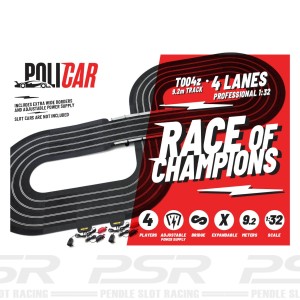 Policar Track Starter Set 4-Lanes 9.2m