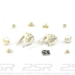 Team Slot Half Rally Drivers - Unpainted