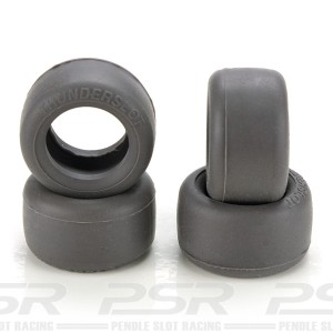 Thunderslot Slick Racing Rear Tyres 10.8x19mm for Carrera Track