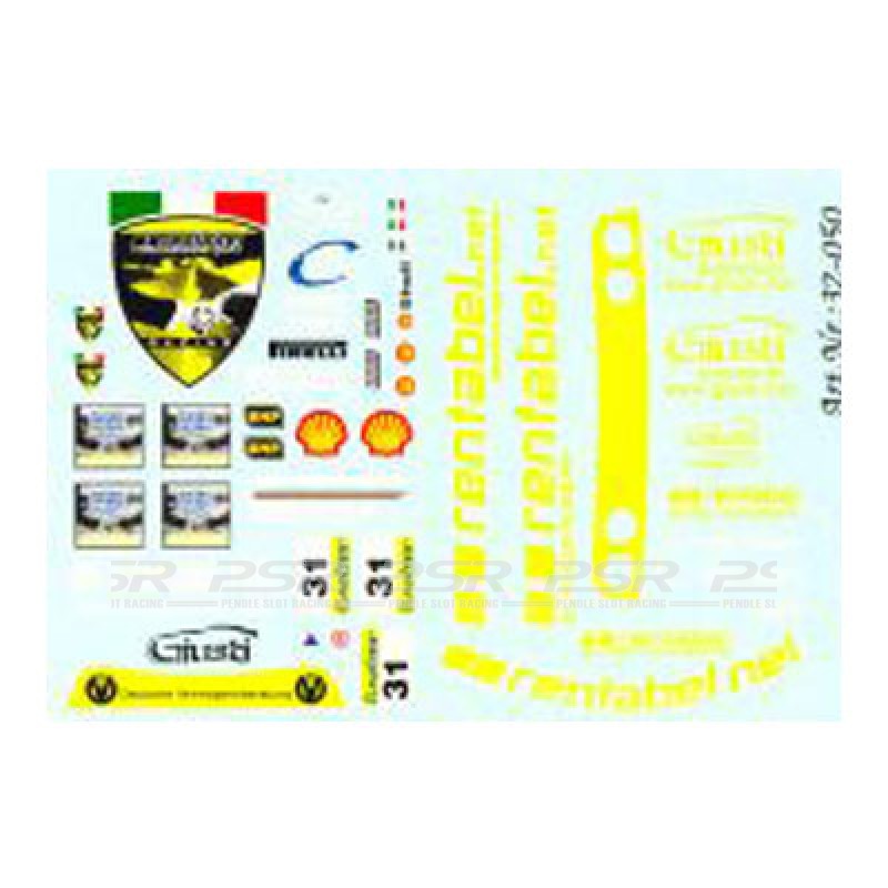 DMC Ferrari F360 Modena No.31 Rentabel Decals