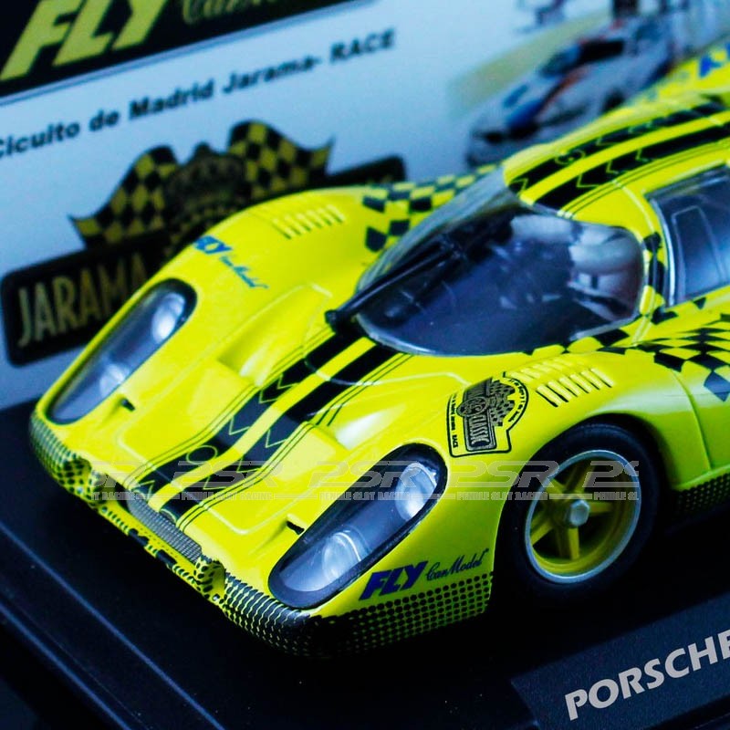 Porsche 908 Jarama 70 CM Jaune Et Vert, Miniature FLY Référence C12, Neuve