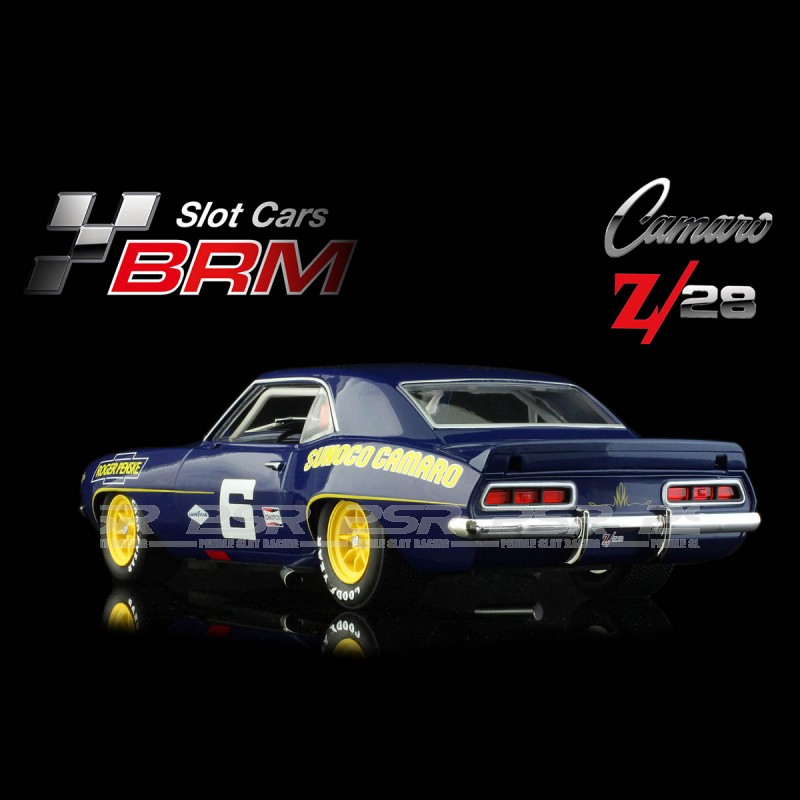 BRM 1/24 Chevrolet Camaro Z28 1969 No.6 Sunoco Trans-Am Laguna Seca ...