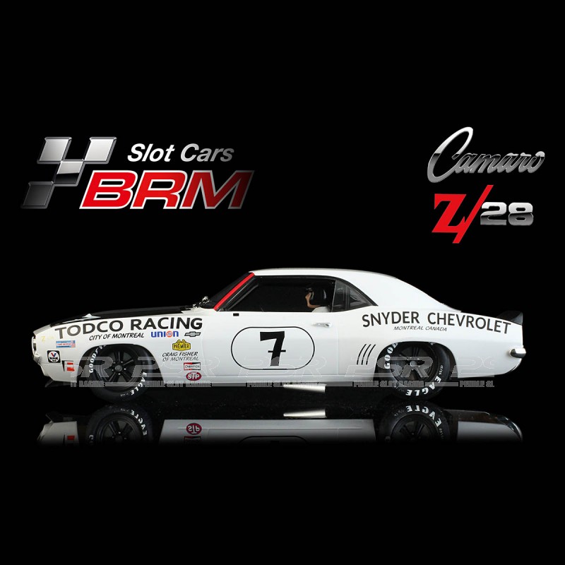 BRM 1/24 Chevrolet Camaro Z28 1969 No.7 Todco Racing Trans-Am Michigan ...