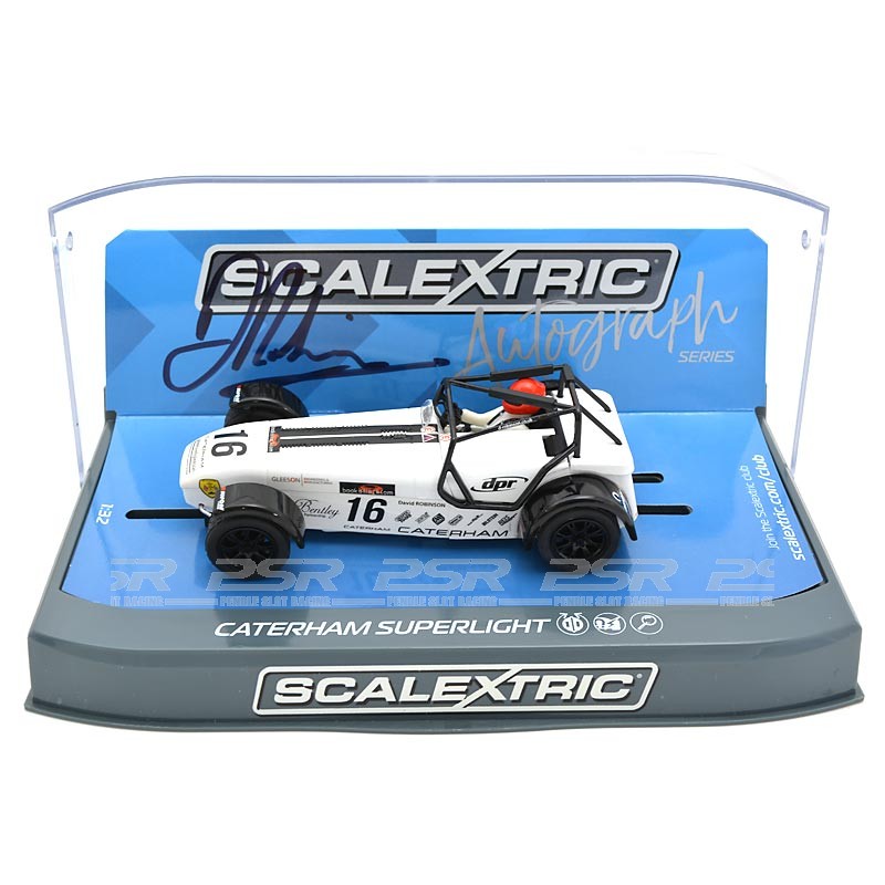Scalextric Autograph Series Caterham Superlight R300-S