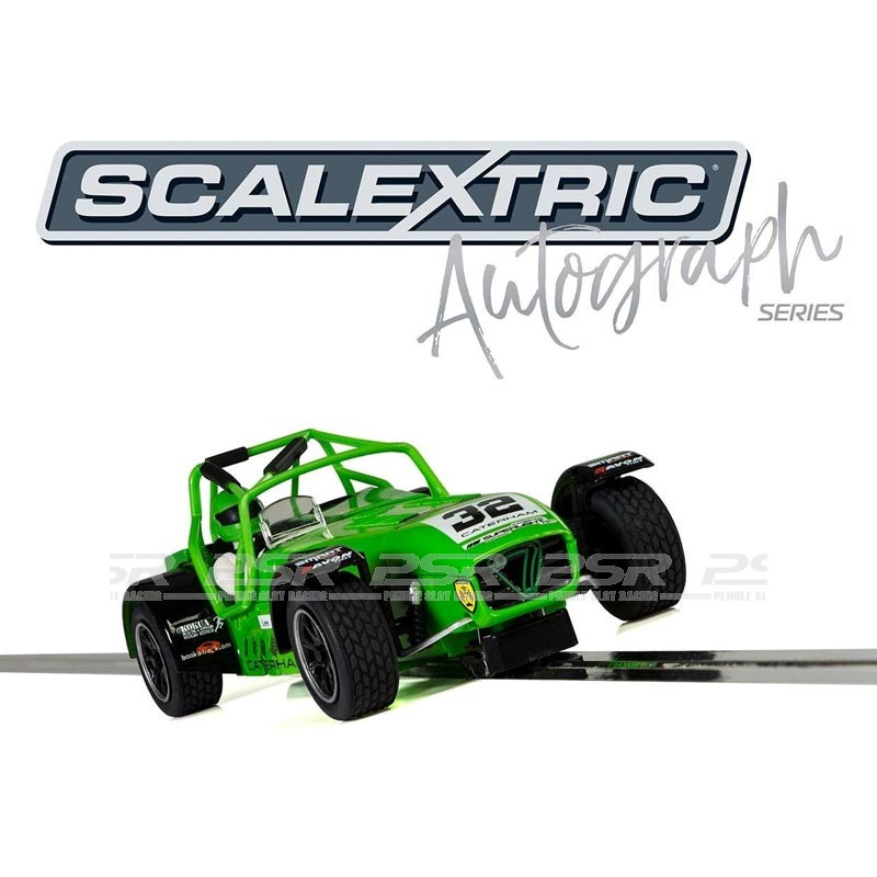 Scalextric Autograph Series Caterham Superlight Lee Wiggins (C3871AE)