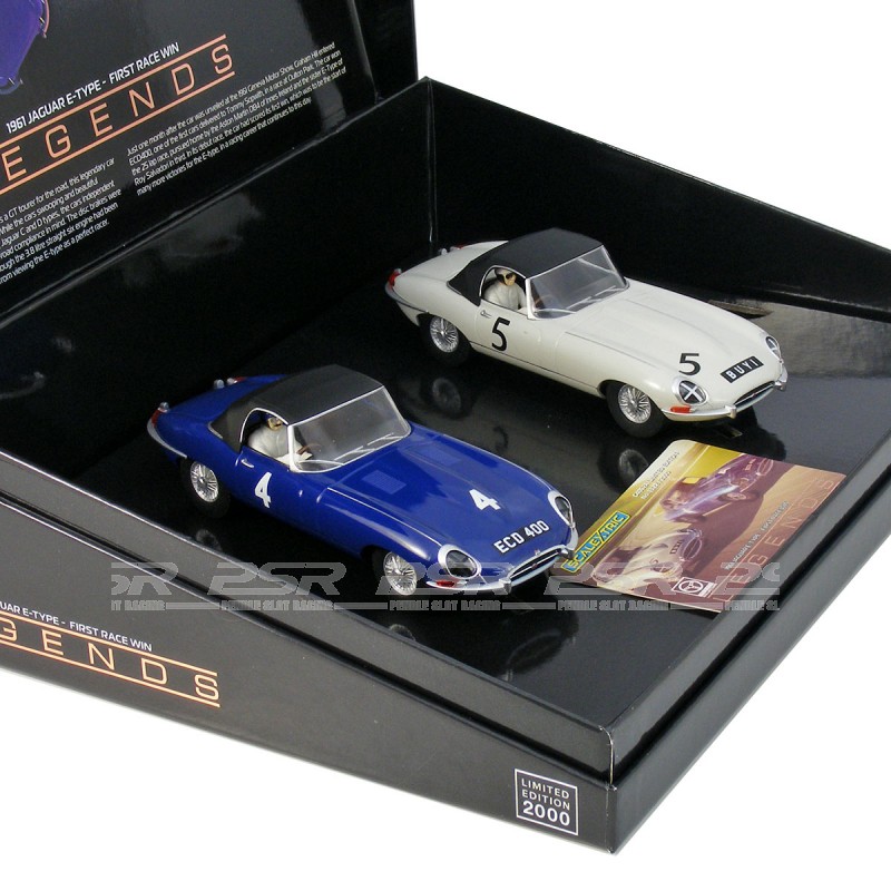 Scalextric C4062A 1961 Jaguar E-type First Race Win for sale online 
