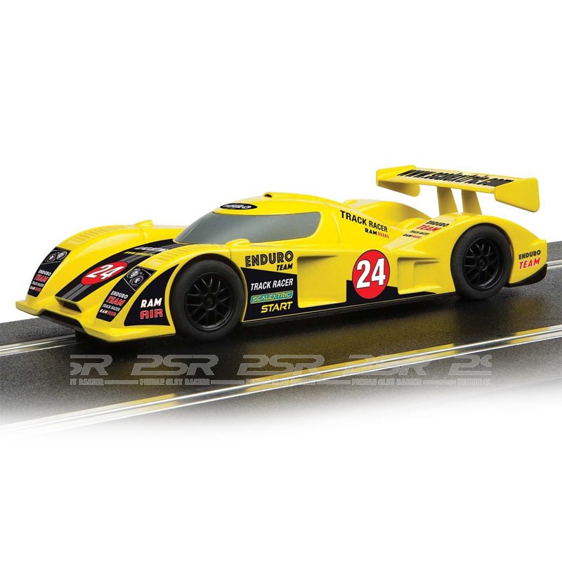 Scalextric Start Endurance LMP Style Car Yellow Lightning 1:32 Slot Race Car C4112 