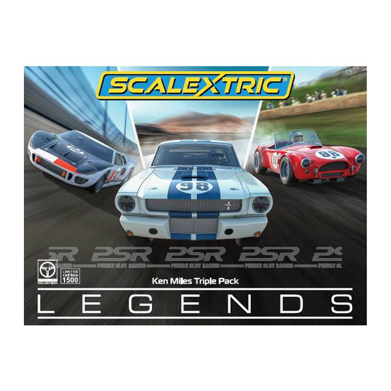 Scalextric C3893A Legends Le Mans 1967 – 50 Years Of Ford Twin Pack Limited Edition