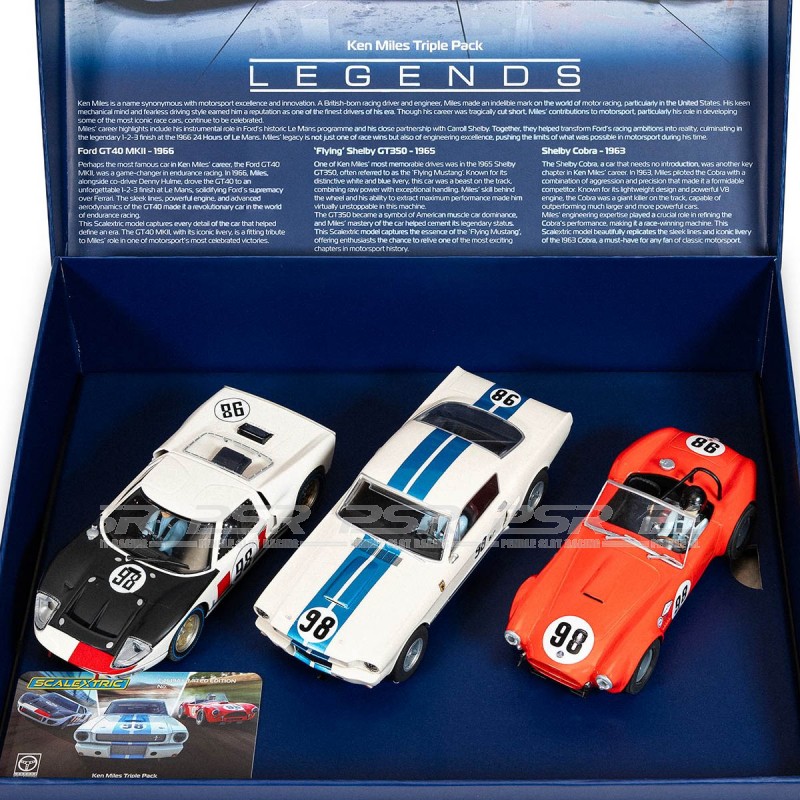 Scalextric Ken Miles Triple Pack (C4619A)