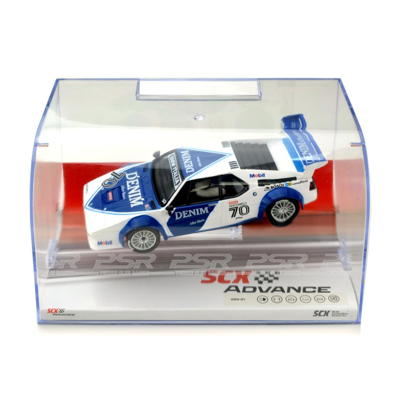 SCX Advance BMW M1 No.70 Denim - Bruno Giacomelli (E10453)