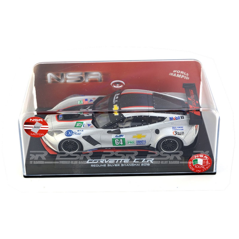 NSR Chevrolet Corvette C7R No.64 Redline Silver (NSR-0096)