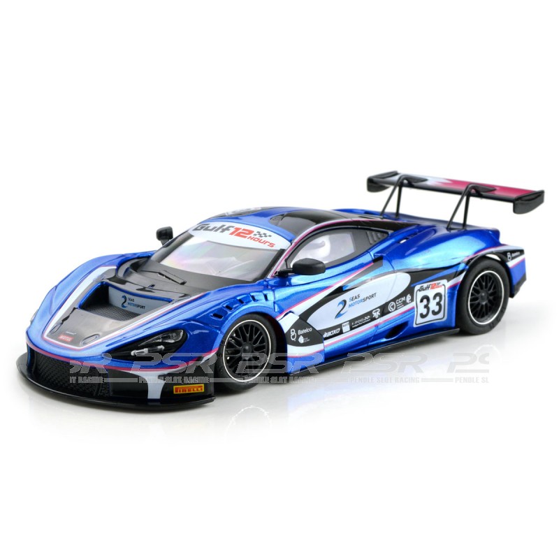 【NSRスロットカー】MCLAREN 720S NSR McLaren 720S GT3 No.33 2-Seas Gulf 12hrs Bahrain 2021 (NSR-0369)