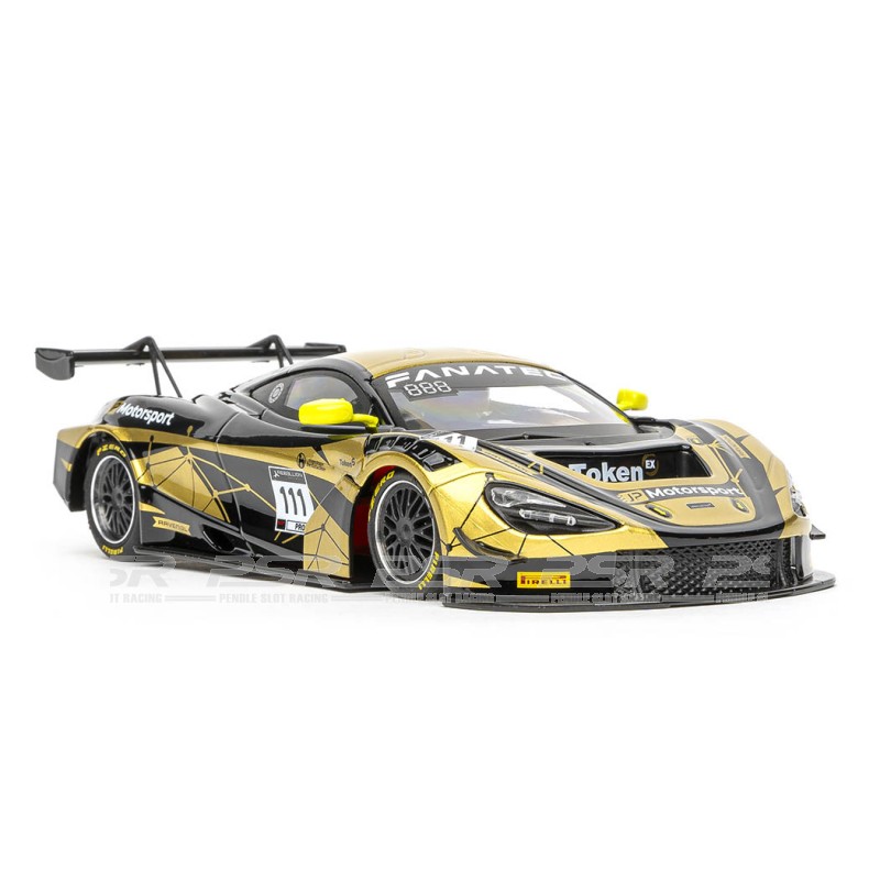NSR McLaren 720S No.111 JP Motorsport 2021 Yellow (NSR-0449)